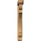 Ekena Millwork Olympic Craftsman Smooth Bracket w/ Offset Brace, Western Red Cedar, 5 1/2"W x 36"D x 44"H BKT0604X36X44OLY04SWR - alternate 3